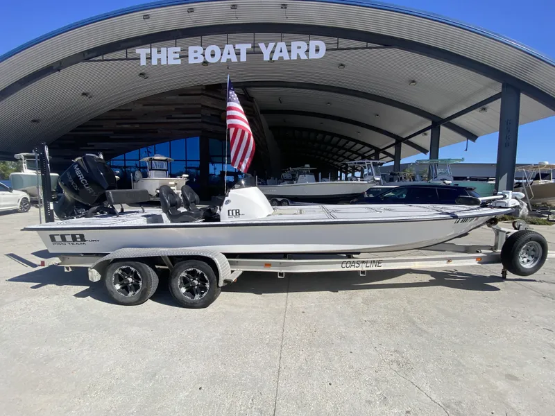 Slide: The Image of 2020 CCB 23' Fury boat at The Boat Yard. - 12