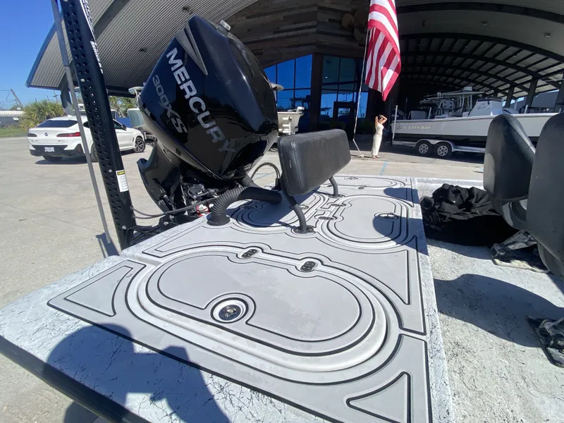 Slide: The Image of CCB 23' Fury boat with Mercury 300XS engine, 2020 model. - 15