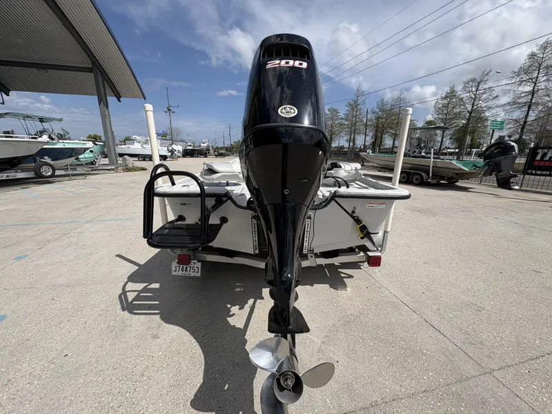 Slide: The Image of 2020 Blazer Bay 2170 boat with outboard motor. - 15