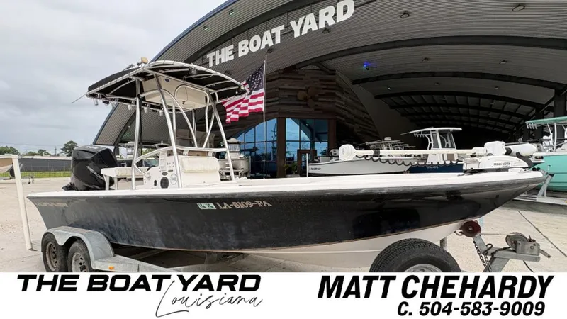 The Image of Kenner 21 CC boat from 2000 at The Boat Yard, Louisiana. - 1