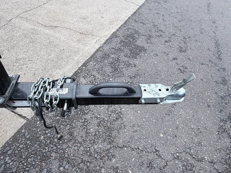 Slide: The Image of 2020 G3 Outfitter V177 T trailer hitch on asphalt. - 19