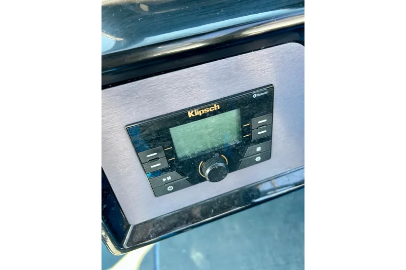 Slide: The Image of Klipsch Bluetooth audio control panel on 2021 MasterCraft NXT24 boat. - 29