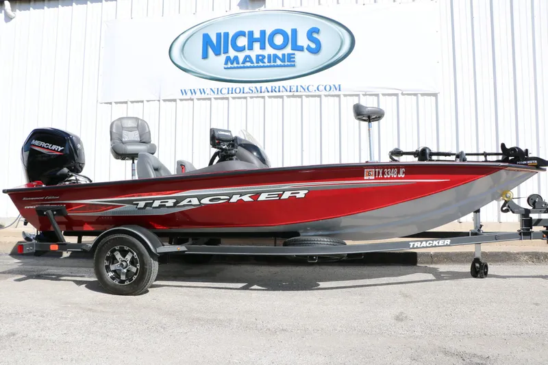 The Image of 2020 Bass Tracker 175 TXW Tournament Edition boat at Nichols Marine. - 1