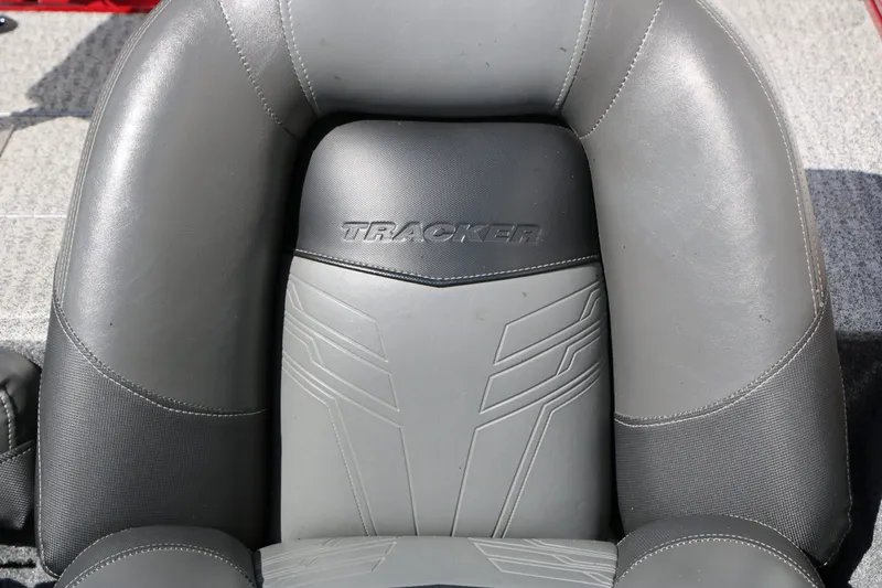 Slide: The Image of Gray seat of a 2020 Bass Tracker 175 TXW. - 28
