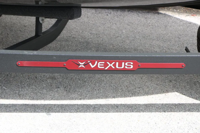 Slide: The Image of Vexus AVX 1985s 2026 logo on boat trailer. - 19