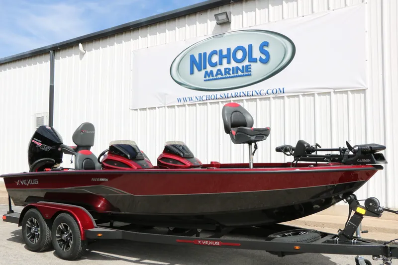 Slide: The Image of 2026 Vexus AVX 1985s boat at Nichols Marine. - 4