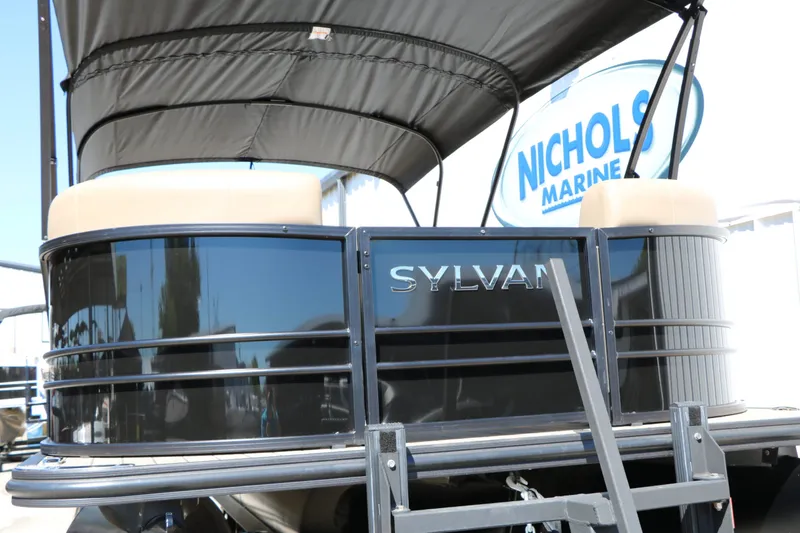 Slide: The Image of 2026 Sylvan Mirage X3 Party Fish Tri Toon at Nichols Marine. - 14