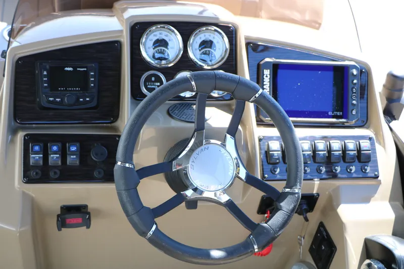 Slide: The Image of Dashboard of Sylvan Mirage X3 Party Fish Tri Toon 2026. - 31