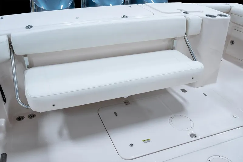 Slide: The Image of Manufacturer Provided Image: 2023 Grady-White Freedom 335 boat interior seating area - 11