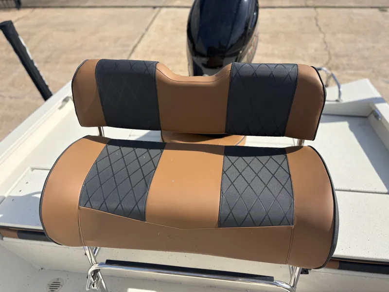Slide: The Image of 2026 Xpress H20B boat seat with two-tone upholstery design. - 5