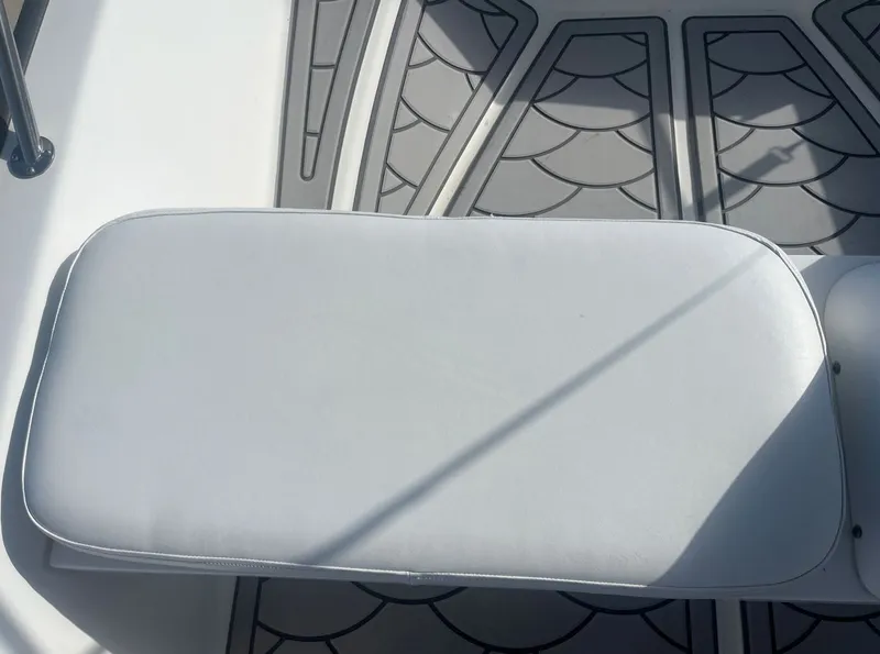 Slide: The Image of Seat cushion on a 2002 Boston Whaler 130 Sport boat. - 16