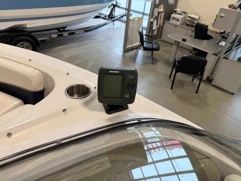 Slide: The Image of 2010 Four Winns H190 F/S boat with Humminbird fish finder. - 16