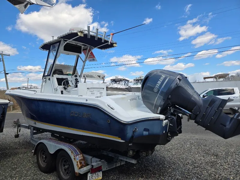 Slide: The Image of 2004 Polar 2100 CC Center Console boat with Yamaha engine. - 4