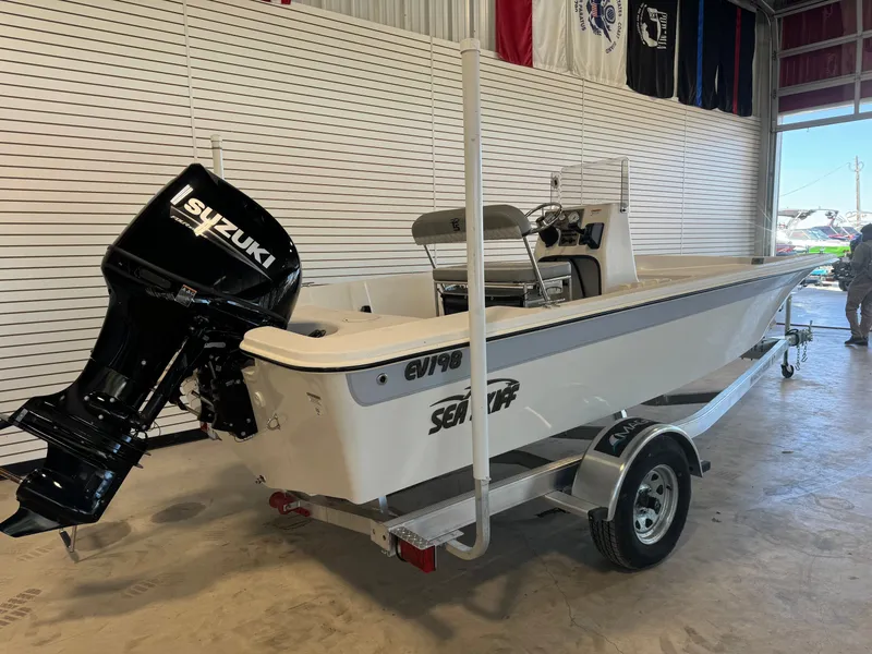 Slide: The Image of Carolina EV198 Sea Skiff WITH CUSTOM ALUMINUM TRAILER 2025 - 5