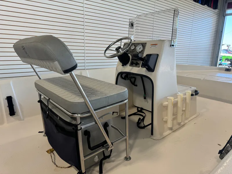 Slide: The Image of Carolina EV198 with 150HP Suzuki and custom aluminum trailer 2025 - 6