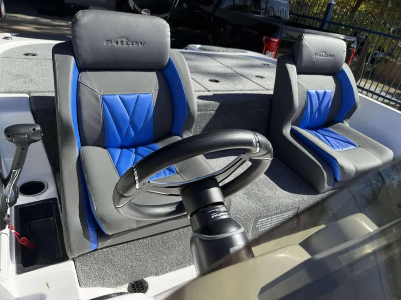 Slide: The Image of Falcon Boats Freedom 18 w/150HP Mercury & single axle trailer 2025 - 13