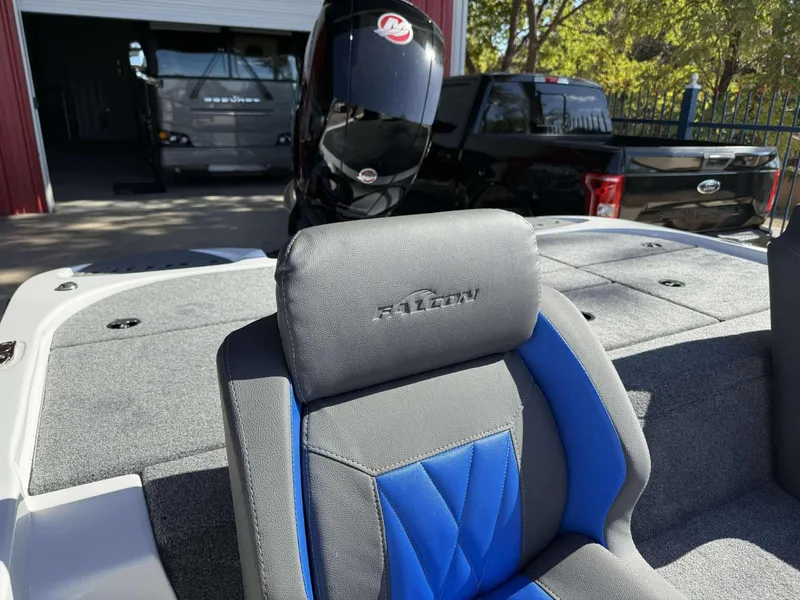 Slide: The Image of Falcon Boats Freedom 18 w/150HP Mercury & single axle trailer 2025 - 8