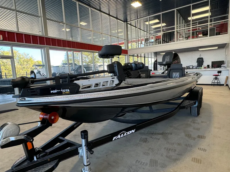 Slide: The Image of Falcon Boats F205 with 250HP Mercury ProXS and Tandem axle trailer 2025 - 3