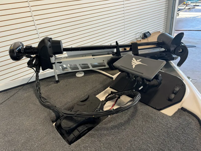 Slide: The Image of Falcon Boats F215 with 250HP Mercury ProXS and custom tandem axle trailer 2025 - 5