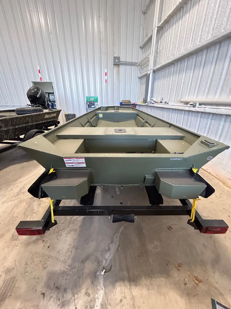 Slide: The Image of SeaArk 1448MV fishing boat with trailer 2026 - 12