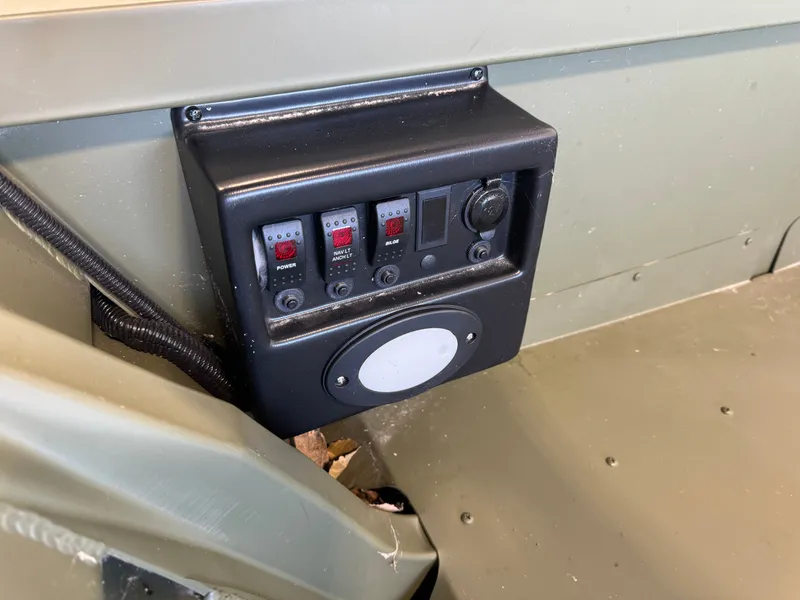 Slide: The Image of SeaArk 1448MV fishing boat with trailer 2026 - 6