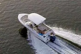 Slide: The Image of Manufacturer Provided Image: 2019 Sea Fox 226 Traveler boat cruising on water. - 58