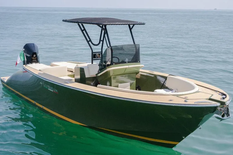 The Image of 2026 Lilybaeum Levanzo 25 Lounge Deck boat on calm sea. - 0