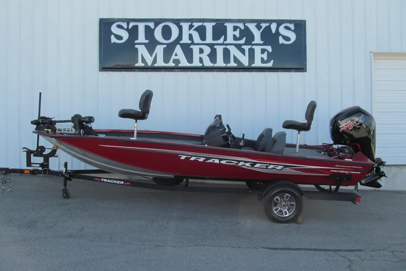 The Image of 2024 Tracker Pro Team 190 TX boat at Stokley's Marine dealership. - 1