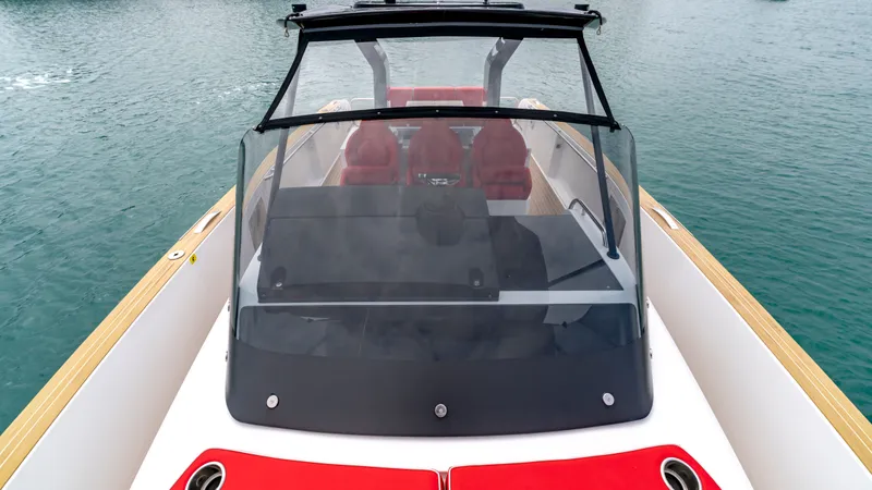 Slide: The Image of 2023 Pardo Yachts 38 on calm waters. - 36