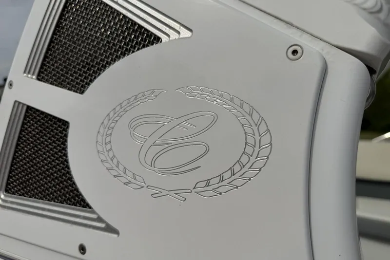 Slide: The Image of Close-up of 2016 Cobalt 220 logo with intricate design details. - 12