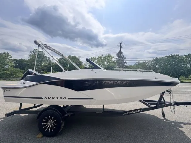 Slide: The Image of Starcraft SVX OB 190 DC OB w/140hp and Trailer 2026 - 8