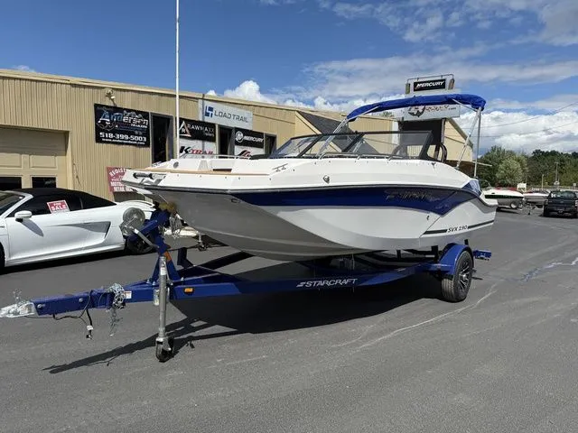 Slide: The Image of Starcraft SVX OB 190 DC OB w/140hp and Trailer 2026 - 3