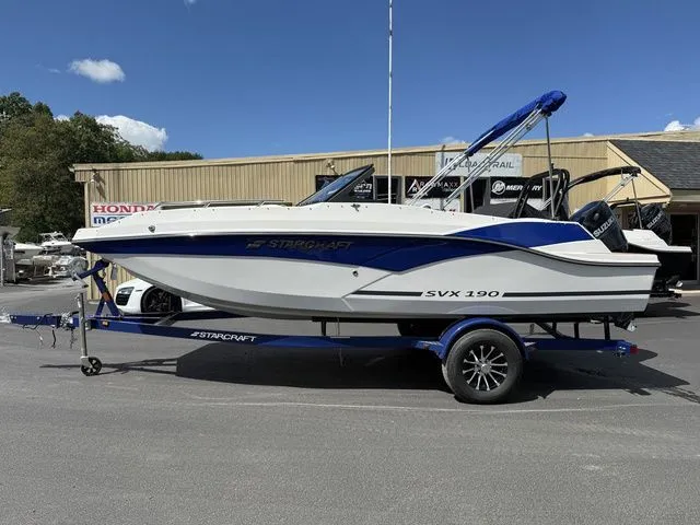 Slide: The Image of Starcraft SVX OB 190 DC OB w/140hp and Trailer 2026 - 4