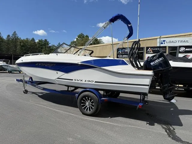 Slide: The Image of Starcraft SVX OB 190 DC OB w/140hp and Trailer 2026 - 5