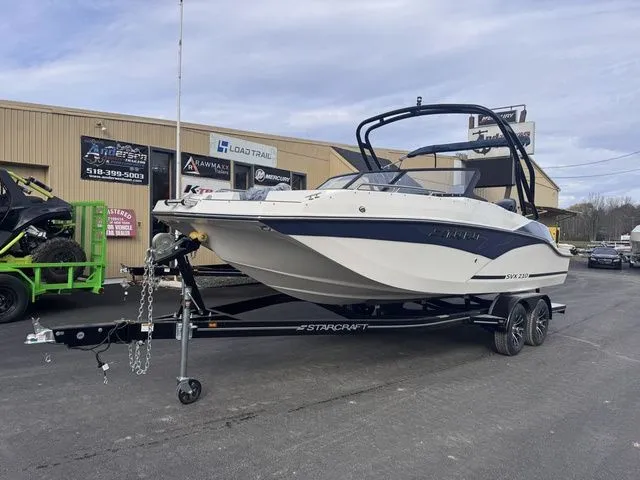 Slide: The Image of Starcraft SVX OB 210 DC OB w/200hp and Trailer 2026 - 6