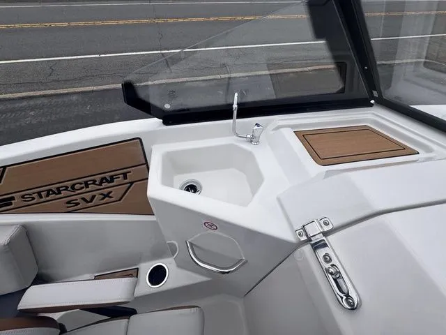 Slide: The Image of Starcraft SVX OB 230 DC OB w/250hp and Trailer 2026 - 25