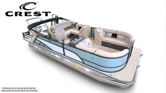 The Image of Crest Conquest 230 SLS Tri-Toon 200hp, Trailer and Exten 2026 - 1