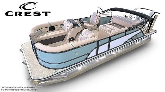 Slide: The Image of Crest Conquest 230 SLS Tri-Toon 200hp, Trailer and Exten 2026 - 3