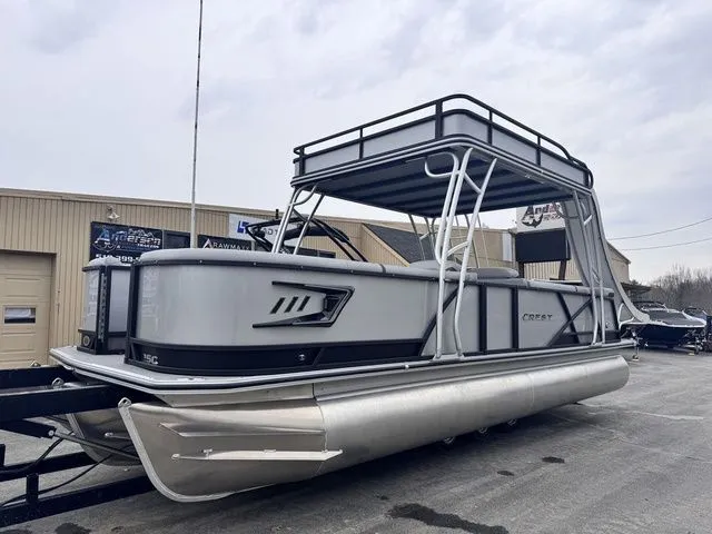The Image of Crest Caribbean 250 Double-Decker Tri-Toon w/250hp, Trai 2026 - 1