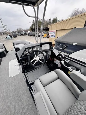 Slide: The Image of Crest Caribbean 250 Double-Decker Tri-Toon w/250hp, Trai 2026 - 10