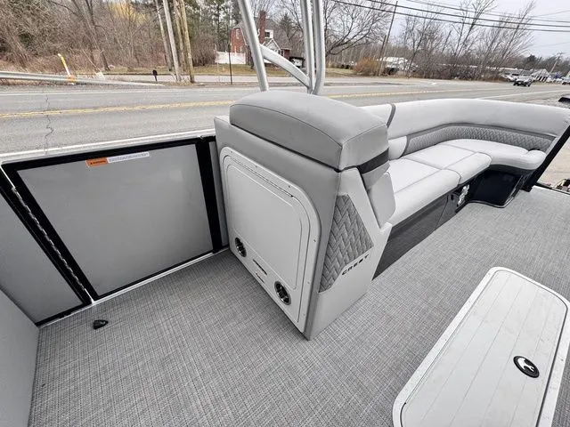 Slide: The Image of Crest Caribbean 250 Double-Decker Tri-Toon w/250hp, Trai 2026 - 16