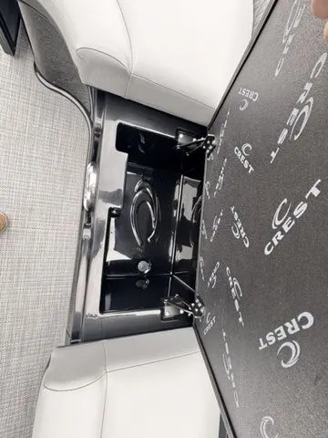 Slide: The Image of Crest Caribbean 250 Double-Decker Tri-Toon w/250hp, Trai 2026 - 25