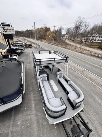 Slide: The Image of Crest Caribbean 250 Double-Decker Tri-Toon w/250hp, Trai 2026 - 3