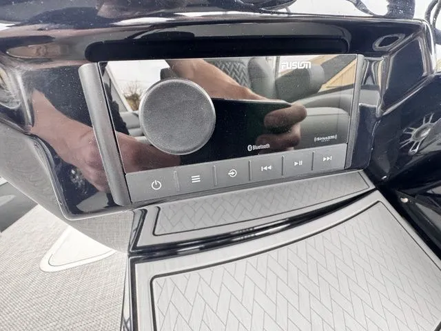 Slide: The Image of Crest Caribbean 250 Double-Decker Tri-Toon w/250hp, Trai 2026 - 31