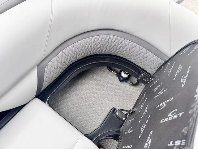 Slide: The Image of Crest Caribbean 250 Double-Decker Tri-Toon w/250hp, Trai 2026 - 33