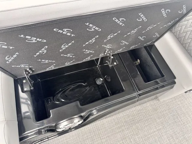 Slide: The Image of Crest Caribbean 250 Double-Decker Tri-Toon w/250hp, Trai 2026 - 34