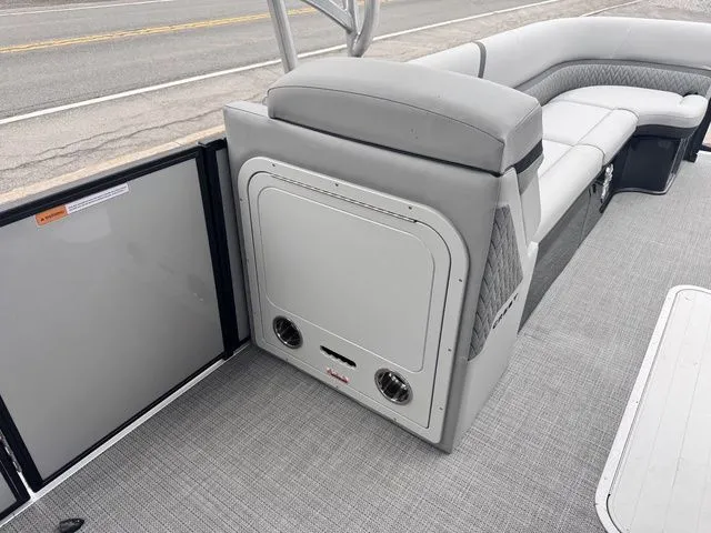 Slide: The Image of Crest Caribbean 250 Double-Decker Tri-Toon w/250hp, Trai 2026 - 45