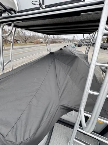 Slide: The Image of Crest Caribbean 250 Double-Decker Tri-Toon w/250hp, Trai 2026 - 51