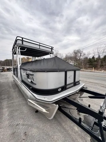 Slide: The Image of Crest Caribbean 250 Double-Decker Tri-Toon w/250hp, Trai 2026 - 52