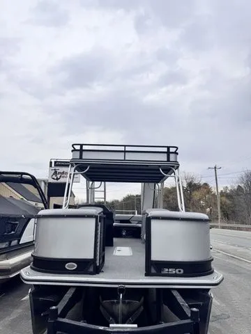 Slide: The Image of Crest Caribbean 250 Double-Decker Tri-Toon w/250hp, Trai 2026 - 7